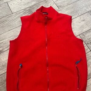 Patagonia Vibrant Red Fleece Vest